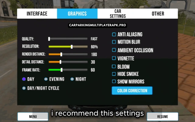 Fix Lag Issues in Car Parking Multiplayer
